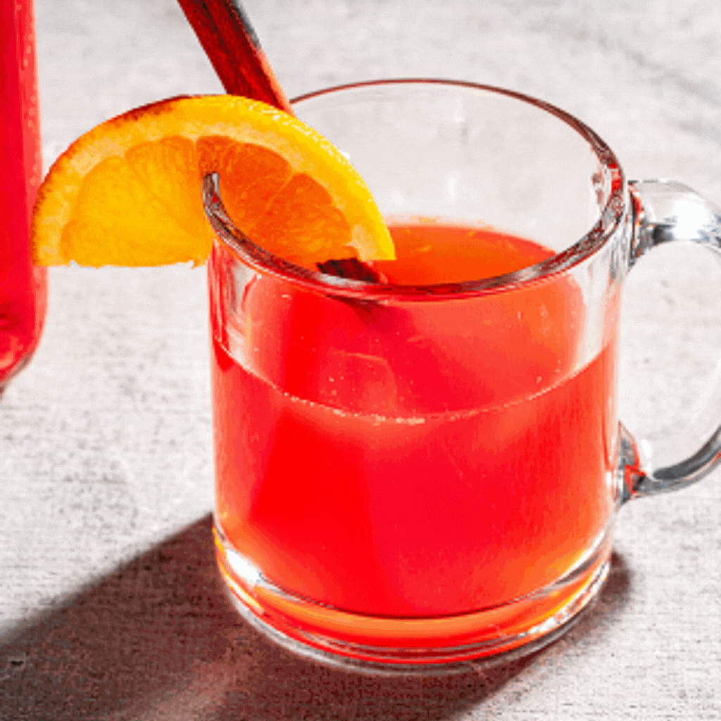 Hot Blood Orange Cider