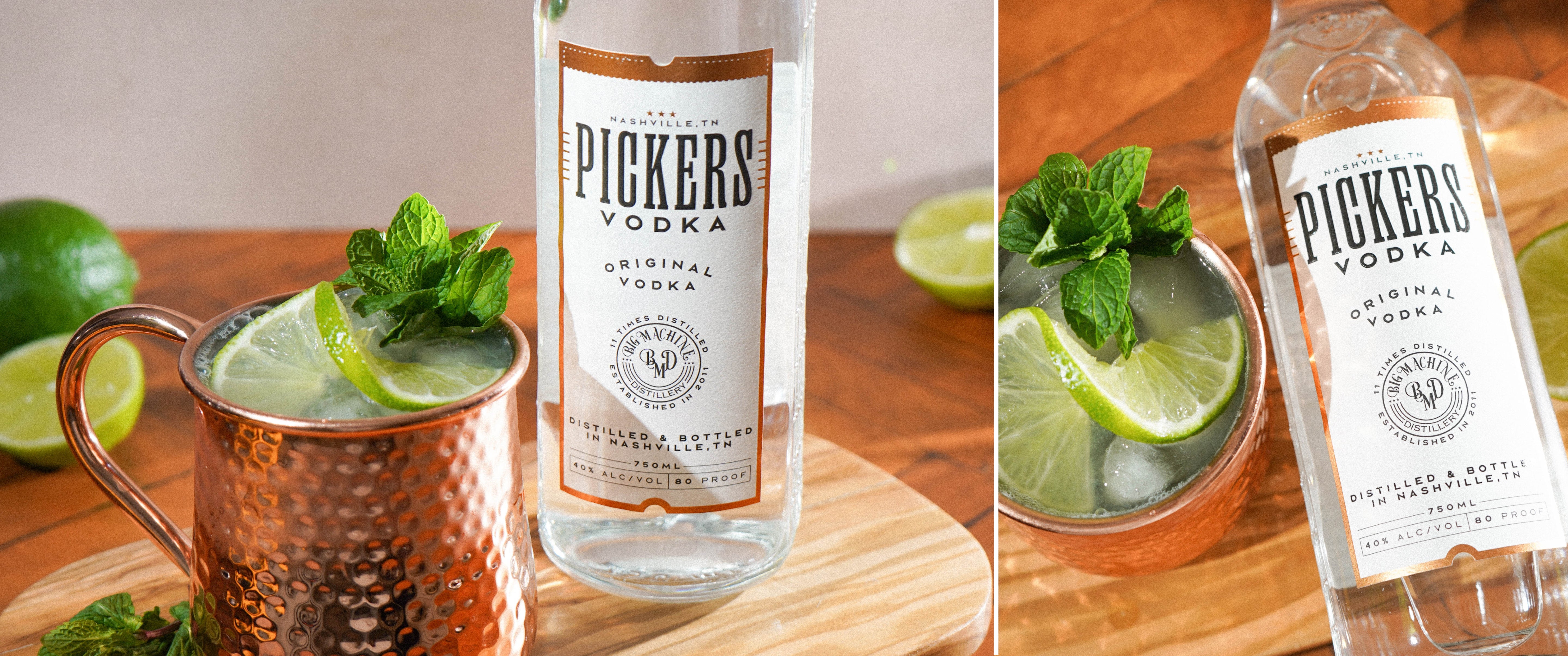 Picrers Music City Mule – Pickers Vodka